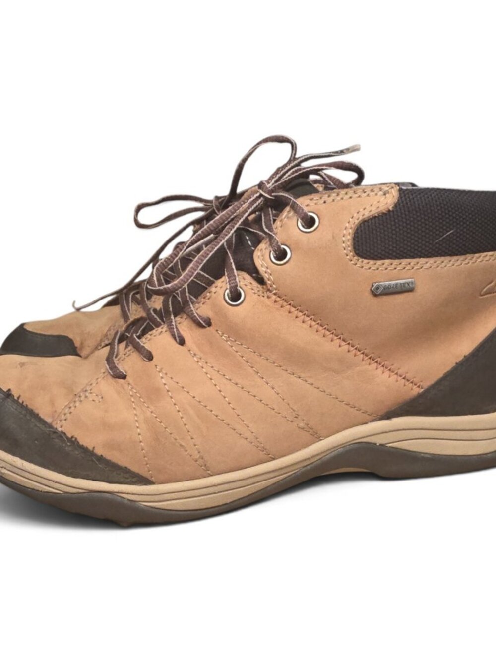 Clarks Gore-Tex Mens Leather Waterproof Hiking Shoes Boots Brown US 8.5